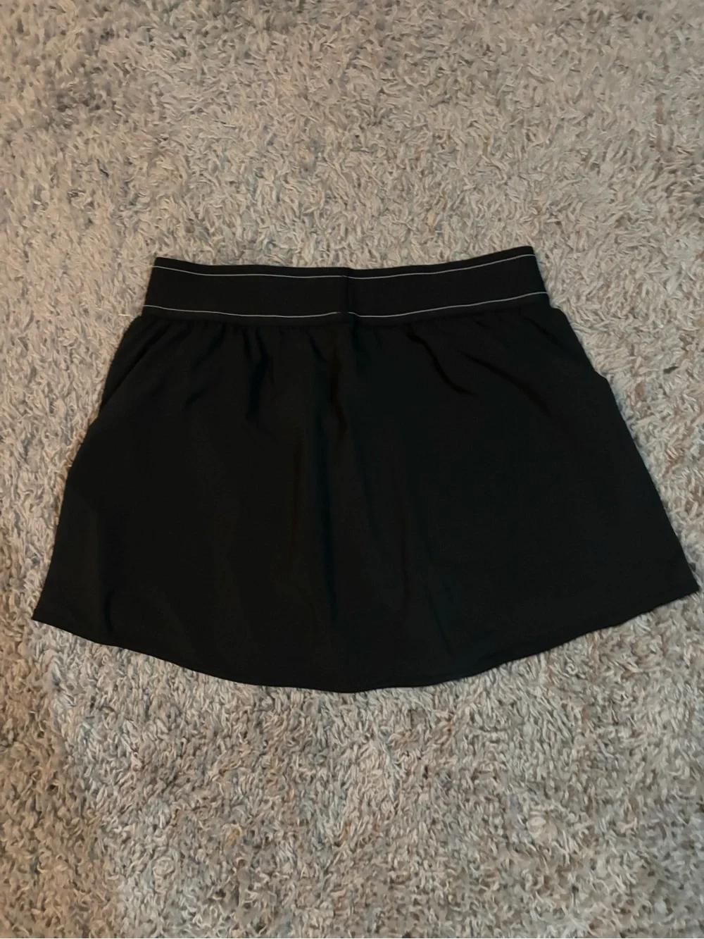Black Athletic Skirt